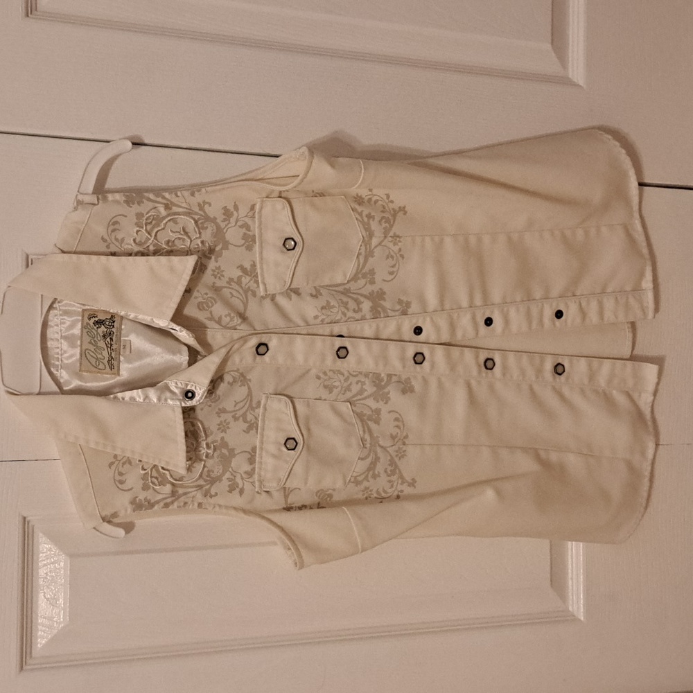 Roper cream button up shirt